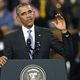 President Barack Obama gestures during a speech July 26, 2015, at the Moi International Sports Centre in Nairobi, Kenya.
CARL DE SOUZA/AFP/Getty Images